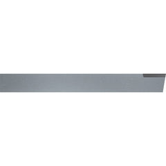 Micro 100 - Cut-Off Blades; Blade Style: CL ; Width (Decimal Inch): 0.1250 ; Width (Inch): 1/8 ; Height (Inch): 1/2 ; Material: Brazed Solid Carbide ; Finish/Coating: Uncoated - Exact Tool & Supply