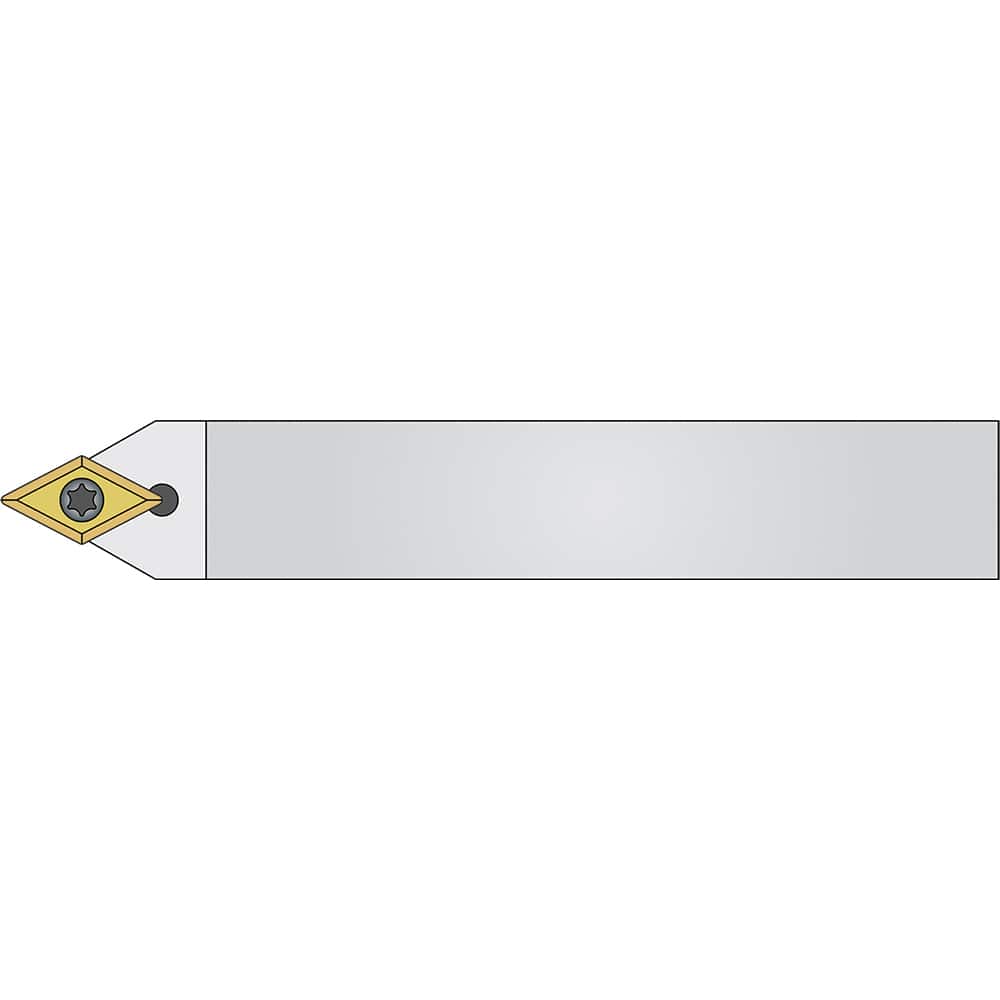 Micro 100 - Indexable Profiling Toolholders; Internal or External: External ; Hand of Holder: Neutral ; Rake: Neutral ; Insert Compatibility: 50-1200 ; Toolholder Style: SDNCN ; Series: DCMT - Exact Tool & Supply