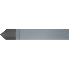 Micro 100 - Single-Point Tool Bits; Tip Material: Carbide ; Tool Bit Style: D ; Tool Bit Type: Forming ; Cutting Direction: Right Hand ; Shank Width/Diameter (Decimal Inch): 0.3750 ; Shank Width/Diameter (Inch): 3/8 - Exact Tool & Supply