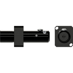 Micro 100 - Boring & Grooving Bar Holders; Inside Diameter (Inch): 5/16 ; Inside Diameter (Decimal Inch): 0.3125 ; Outside Diameter (Decimal Inch): 22.0000 ; Overall Length (Decimal Inch): 3.49400 ; Through Coolant: Yes ; Series: QZST - Exact Tool & Supply