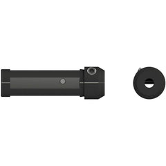 Micro 100 - Boring & Grooving Bar Holders; Inside Diameter (Inch): 1/4 ; Inside Diameter (Decimal Inch): 0.2500 ; Outside Diameter (Decimal Inch): 0.5000 ; Outside Diameter (Inch): 1/2 ; Overall Length (Decimal Inch): 2.80000 ; Through Coolant: Yes - Exact Tool & Supply