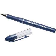 Ability One - Pens & Pencils; Type: Ball Point Pen ; Color: Blue ; Tip Type: Fine - Exact Tool & Supply