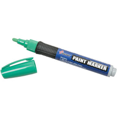 Ability One - Markers & Paintsticks; Type: Paint Marker ; Color: Green ; Ink Type: Water Base ; Tip Type: Medium - Exact Tool & Supply