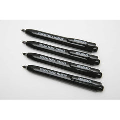 Ability One - Markers & Paintsticks; Type: Permanent Marker ; Color: Black ; Ink Type: Water Base ; Tip Type: Fine - Exact Tool & Supply