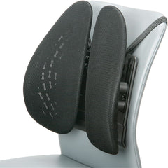 Ability One - Swivel & Adjustable Office Chairs; Type: Back Rest ; Color: Black ; Seat Material: Fabric ; Depth (Inch): 5-1/2 ; Width (Inch): 17-1/4 - Exact Tool & Supply