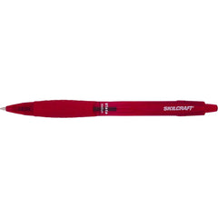 Ability One - Pens & Pencils; Type: Ball Point Pen ; Color: Red ; Tip Type: Medium - Exact Tool & Supply