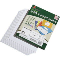 Ability One - Labels, Ribbons & Tapes; Type: Shipping Label ; Color: White ; For Use With: Laser & Inkjet Printers ; Width (Inch): 2 ; Length (Inch): 4 ; Number of Labels: 1000 - Exact Tool & Supply