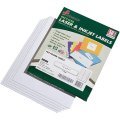 Ability One - Tabs, Indexes & Dividers; Indexes & Divider Type: End Tab Labels ; Number Of tabs: 1 ; Color: White ; Tab Color: White ; Tab Titles: Untabbed ; Bond: Self-Adhesive - Exact Tool & Supply