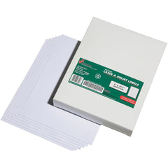 Ability One - Labels, Ribbons & Tapes; Type: Address Labels ; Color: White ; For Use With: Laser & Inkjet Printers ; Width (Inch): 1 ; Length (Inch): 2-5/8 ; Number of Labels: 7500 - Exact Tool & Supply