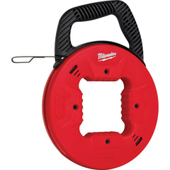 Milwaukee Tool - Fish Tape; Tape Type: Fish Tape ; Material: Polymer ; Overall Length (Feet): 25 ; Tape Width (Inch): 1.3 ; Tape Width (Decimal Inch): 1.3 ; Tape Thickness (Inch): 1/8 - Exact Tool & Supply