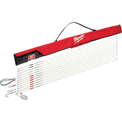 Milwaukee Tool - Line Fishing System Kits & Components; Component Type: Fish Rod Kit ; Includes: (7)?5' Low Flex Fish Stick Kit?(48-22-4149), (3)?5' Mid Flex Fish Stick Kit?(48-22-4151), (2)?5' High Flex Fish Stick?(48-22-4153), Bullet Nose Tips, Hook Ti - Exact Tool & Supply