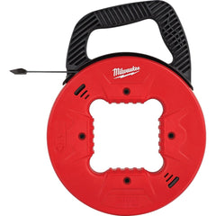 Milwaukee Tool - Fish Tape; Tape Type: Fish Tape ; Material: Polymer ; Overall Length (Feet): 25 ; Tape Width (Inch): 1.3 ; Tape Width (Decimal Inch): 1.3 ; Tape Thickness (Inch): 1/4 - Exact Tool & Supply