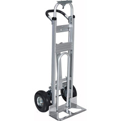 Vestil - Hand Trucks; Type: Hand Truck ; Load Capacity (Lb.): 500.000 ; Handle Type: Continuous ; WheelType: Pneumatic ; Overall Height (Inch): 51-1/2 ; Material: Aluminum - Exact Tool & Supply