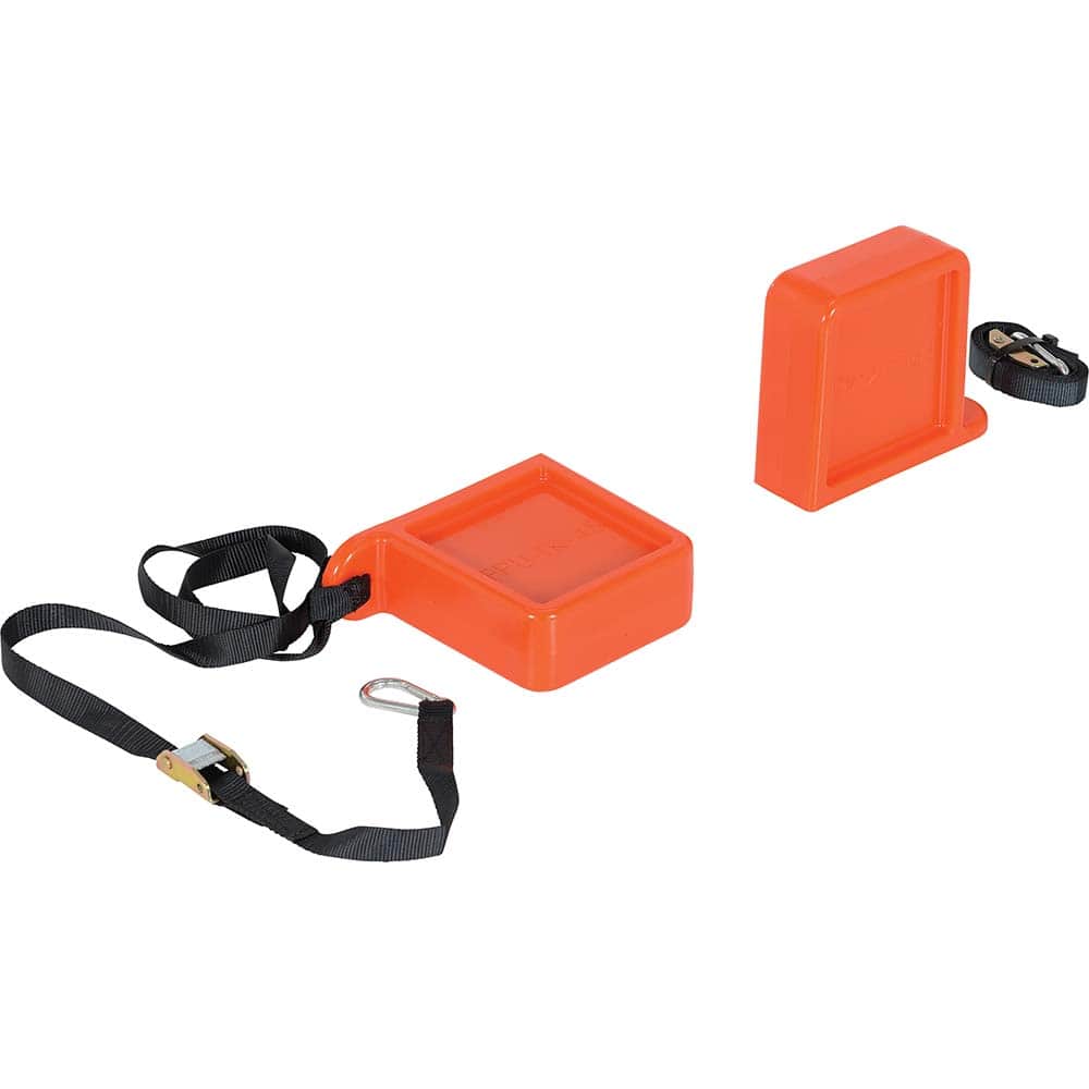 Vestil - Forklift Attachments; Type: Fork Tip Protectors ; Fork Width (Inch): 7-3/16 ; Width (Inch): 8-13/16 ; Overall Height (Inch): 2-3/4 ; Length (Inch): 7-3/16 - Exact Tool & Supply