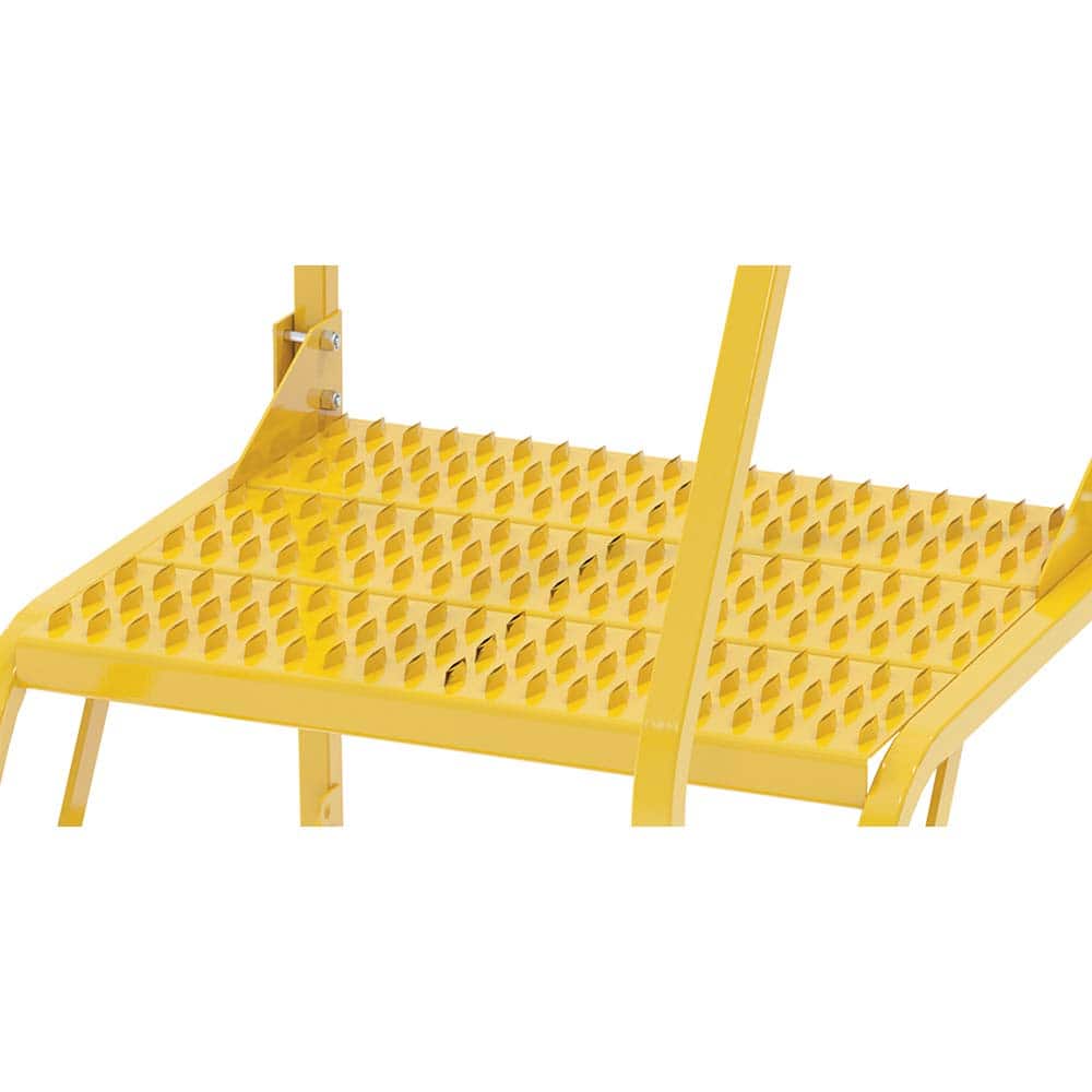 Vestil - Rolling & Wall Mounted Ladders & Platforms; Type: Maintenance Ladder ; Style: Portable Maintenance Ladder ; Number of Steps / Rungs: 2 ; Height (Inch): 50 ; Load Capacity (Lb.): 350.000 ; Base Width (Inch): 29-1/2 - Exact Tool & Supply