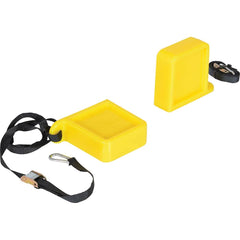 Vestil - Forklift Attachments; Type: Fork Tip Protectors ; Fork Width (Inch): 7-3/16 ; Width (Inch): 8-13/16 ; Overall Height (Inch): 2-3/4 ; Length (Inch): 7-3/16 - Exact Tool & Supply