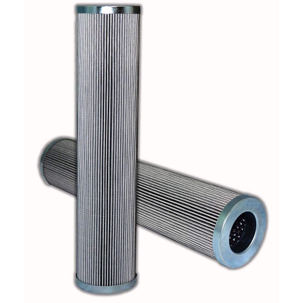 Replacement/Interchange Hydraulic Filter Element: Microglass, 10  µ