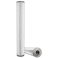 Replacement/Interchange Hydraulic Filter Element: Microglass, 1  µ