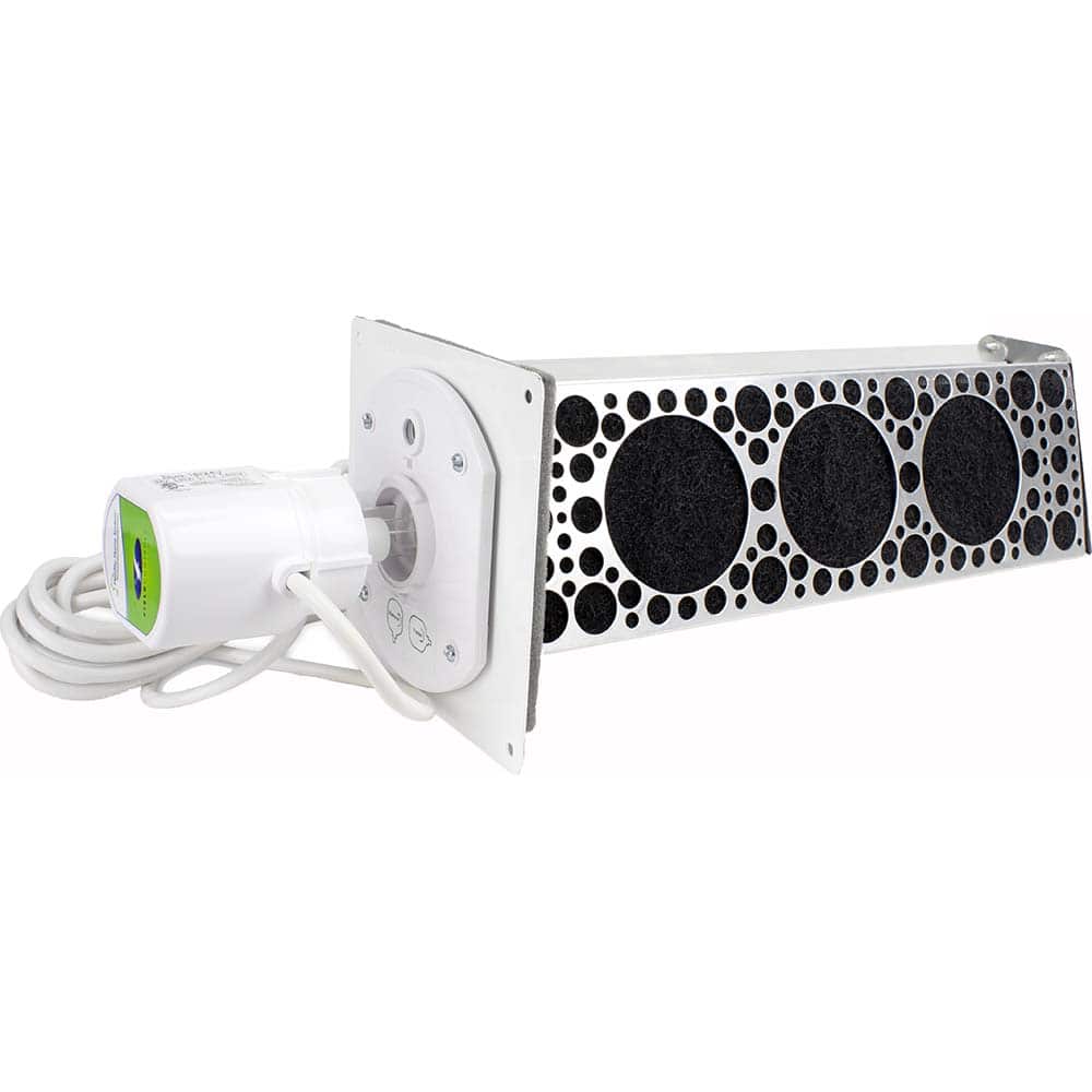 Field Controls - Self-Contained Electronic Air Cleaners; Type: Air Purifier & Odor Reducer ; Width (Inch): 17 ; Height (Inch): 10 ; Depth (Inch): 24 ; Filter Type: Carbon ; Voltage: 120V - Exact Tool & Supply