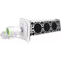 Field Controls - Self-Contained Electronic Air Cleaners; Type: Air Purifier & Odor Reducer ; Width (Inch): 17 ; Height (Inch): 10 ; Depth (Inch): 24 ; Filter Type: Carbon ; Voltage: 120V - Exact Tool & Supply