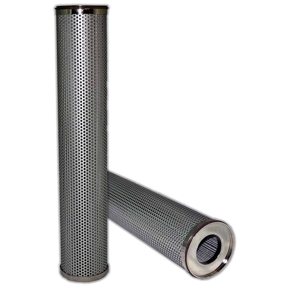 Main Filter - Filter Elements & Assemblies; Filter Type: Replacement/Interchange Hydraulic Filter ; Media Type: Microglass ; OEM Cross Reference Number: HY-PRO HP63L166MV ; Micron Rating: 5 - Exact Tool & Supply