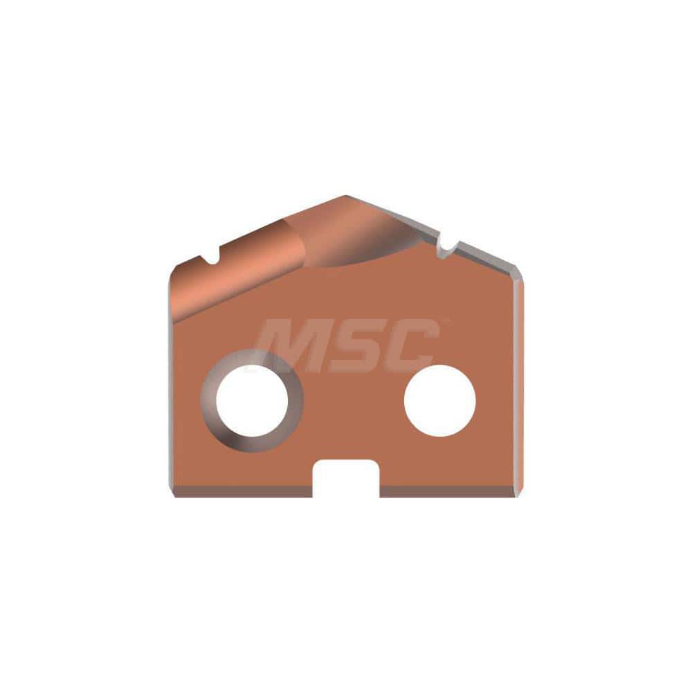Spade Drill Insert: 17.5 mm Dia, Series 0, Solid Carbide AM200 Finish, Series 0
