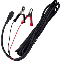 TeraPump - Repair Parts; Type: 2-Wire Battery Cable ; Contents: DC 12V Cable with Charging Clips ; For Use With: Automobile, Marine Craft, Industrial/Agricultural Vehicles - Exact Tool & Supply