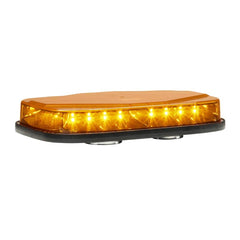 Federal Signal Corp - Emergency Light Assemblies; Type: Mini LED Lightbar ; Flash Rate: Variable ; Mount: Magnetic ; Color: Amber ; Power Source: 12-24V DC ; Overall Height (Decimal Inch): 1.9200 - Exact Tool & Supply