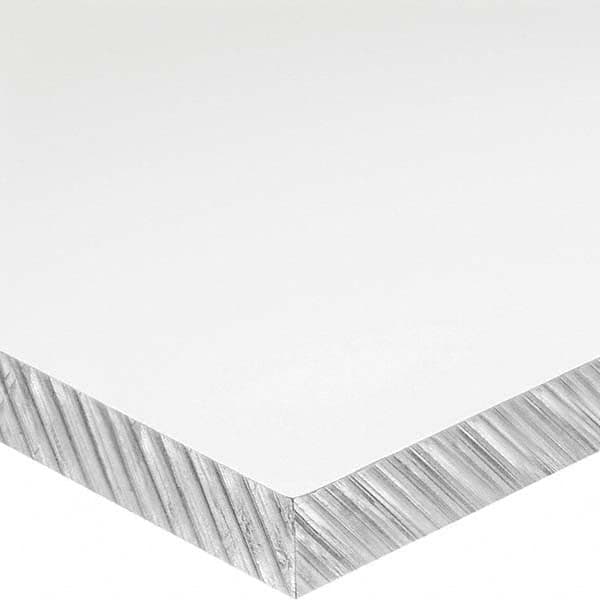 USA Sealing - 1' x 4" x 1/8" Clear Polycarbonate Rectangular Bar - Exact Tool & Supply