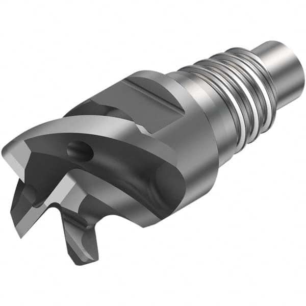 Sandvik Coromant - 5/8" Mill Diam, 0.3937" LOC, 0.3937" OAL, 4 Flute Square End Mill Head - Exact Tool & Supply