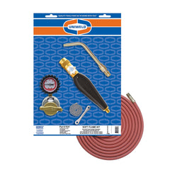 Made in USA - Propane & MAPP Torch Kits; Type: Air/Acetylene ; Fuel Type: Acetylene ; Contents: Welding Handle TH9; Fuel Gas Regulator RB; Acetylene Tip S23 ; Contents: Welding Handle TH9; Fuel Gas Regulator RB; Acetylene Tip S23 ; Tip Number: S23 ; PSC - Exact Tool & Supply