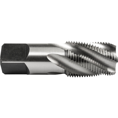 ‎1/4″- 18 4 Flute Union Butterfield HSS Bright NPTF Pipe Tap Spiral Flute 30 ANSI E-code # 15491/4X18 - Exact Tool & Supply