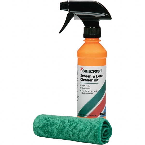 Ability One - Lens Cleaning Solutions & Pumps Cleaner Type: Silicone Container Size (oz.): 12.00 - Exact Tool & Supply