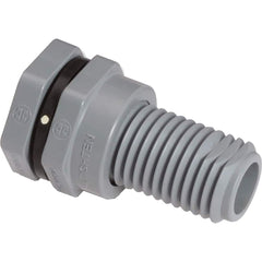 Hayward - Plastic Pipe Fittings; Type: Bulkhead Fitting ; Fitting Size: 4 (Inch); End Connections: Socket x FNPT ; Material: CPVC ; Schedule: 80 ; Maximum Pressure (psi): 150.00 - Exact Tool & Supply