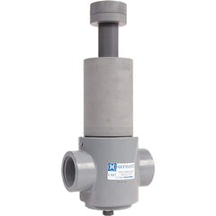 Hayward - Pressure Regulating Valves; Pipe Size: 1-1/2 (Inch); End Connections: Threaded ; Material: CPVC ; Seal Material: FPM ; Minimum Working Pressure (psi): 5.0 ; Maximum Working Pressure (psi): 75.000 - Exact Tool & Supply