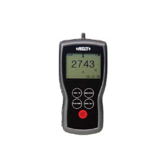 Insize USA LLC - Digital Tension & Compression Force Gages; Capacity (lbf): 110.00 ; Capacity (N): 500.00 ; Resolution (lbf): 0.0100 ; Resolution (N): 0.0500 ; Housing Material: Metal ; Battery Type: Rechargeable - Exact Tool & Supply