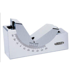 Insize USA LLC - Adjustable Angle Blocks; Overall Length (Inch): 4 ; Overall Height (Inch): 1-29/32 ; Overall Width (Inch): 1-13/64 ; Minimum Adjustable Angle: 0.00 ; Maximum Adjustable Angle: 60.00 ; Adjustable Angle Range: 0-60 - Exact Tool & Supply