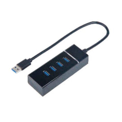 Insize USA LLC - SPC Accessories; Accessory Type: 4-Channel Hub ; Cable Length (Inch): 12.0000 - Exact Tool & Supply