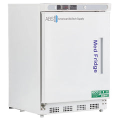 American BioTech Supply - Laboratory Refrigerators and Freezers; Type: Pharmacy/Vaccine Undercounter Built-In Refrigerator ; Volume Capacity: 4.6 Cu. Ft. ; Minimum Temperature (C): 2.00 ; Maximum Temperature (C): 8.00 ; Width (Inch): 23-3/4 ; Depth (Inch - Exact Tool & Supply