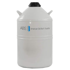 American BioTech Supply - Drums & Tanks; Product Type: Liquid Dewar ; Volume Capacity Range: Smaller than 20 Gal. ; Material Family: Aluminum ; Height (Inch): 30-1/2 ; Diameter/Width (Inch): 17 ; Shape: Round - Exact Tool & Supply