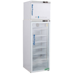 American BioTech Supply - Laboratory Refrigerators and Freezers; Type: Pharmacy/Vaccine Refrigerator & Freezer Combination ; Volume Capacity: 12 Cu. Ft. ; Minimum Temperature (C): -15.00 ; Maximum Temperature (C): 8.00 ; Width (Inch): 23-5/8 ; Depth (Inc - Exact Tool & Supply