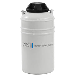 American BioTech Supply - Drums & Tanks; Product Type: Liquid Dewar ; Volume Capacity Range: Smaller than 20 Gal. ; Material Family: Aluminum ; Height (Inch): 24-1/2 ; Diameter/Width (Decimal Inch): 8.7990 ; Diameter/Width (Inch): 14-1/2 - Exact Tool & Supply