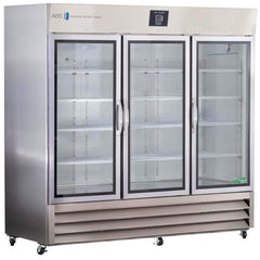 American BioTech Supply - Laboratory Refrigerators and Freezers; Type: Laboratory Refrigerator ; Volume Capacity: 72 Cu. Ft. ; Minimum Temperature (C): 1.00 ; Maximum Temperature (C): 10.00 ; Width (Inch): 81 ; Depth (Inch): 35-3/4 - Exact Tool & Supply