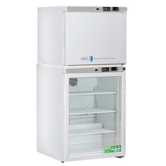 American BioTech Supply - Laboratory Refrigerators and Freezers; Type: Refrigerator & Freezer Combination ; Volume Capacity: 7 Cu. Ft. ; Minimum Temperature (C): -15.00 ; Maximum Temperature (C): 10.00 ; Width (Inch): 23-5/8 ; Depth (Inch): 24-1/4 - Exact Tool & Supply