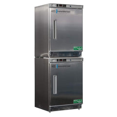 American BioTech Supply - Laboratory Refrigerators and Freezers; Type: Refrigerator & Freezer Combination ; Volume Capacity: 9 Cu. Ft. ; Minimum Temperature (C): -15.00 ; Maximum Temperature (C): 10.00 ; Width (Inch): 23-3/4 ; Depth (Inch): 24-1/2 - Exact Tool & Supply