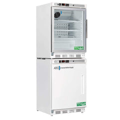 American BioTech Supply - Laboratory Refrigerators and Freezers; Type: Refrigerator & Freezer Combination ; Volume Capacity: 9 Cu. Ft. ; Minimum Temperature (C): -15.00 ; Maximum Temperature (C): 10.00 ; Width (Inch): 23-3/4 ; Depth (Inch): 25-1/2 - Exact Tool & Supply