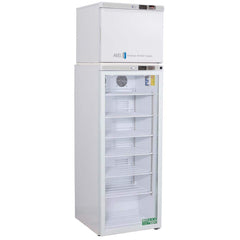 American BioTech Supply - Laboratory Refrigerators and Freezers; Type: Refrigerator & Freezer Combination ; Volume Capacity: 12 Cu. Ft. ; Minimum Temperature (C): -15.00 ; Maximum Temperature (C): 10.00 ; Width (Inch): 23-3/4 ; Depth (Inch): 26-1/2 - Exact Tool & Supply