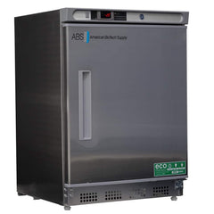 American BioTech Supply - Laboratory Refrigerators and Freezers; Type: Undercounter Built-In Stainless Steel Freezer ; Volume Capacity: 4.2 Cu. Ft. ; Minimum Temperature (C): -15.00 ; Maximum Temperature (C): -25.00 ; Width (Inch): 23-3/4 ; Depth (Inch): - Exact Tool & Supply