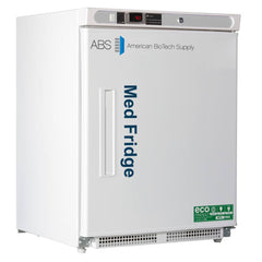 American BioTech Supply - Laboratory Refrigerators and Freezers; Type: Pharmacy/Vaccine Undercounter Built-In Refrigerator ; Volume Capacity: 4.6 Cu. Ft. ; Minimum Temperature (C): 2.00 ; Maximum Temperature (C): 8.00 ; Width (Inch): 23-3/4 ; Depth (Inch - Exact Tool & Supply