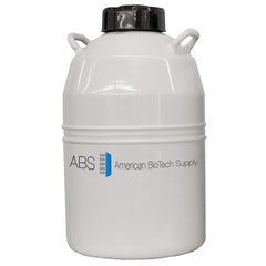 American BioTech Supply - Drums & Tanks; Product Type: Manual Fill Cryogenic Tank ; Volume Capacity Range: Smaller than 20 Gal. ; Material Family: Aluminum ; Height (Inch): 26 ; Diameter/Width (Inch): 14-1/2 ; Shape: Round - Exact Tool & Supply